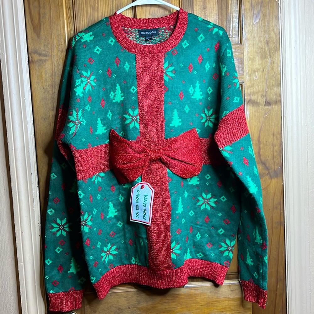 Present Christmas sweater